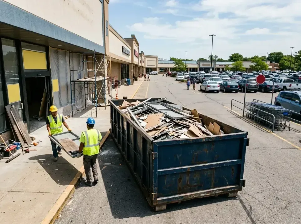 retail-store-renovation-debris-003 — frequently asked questions, Roll-off Dumpster Rentals in The Hills, TX